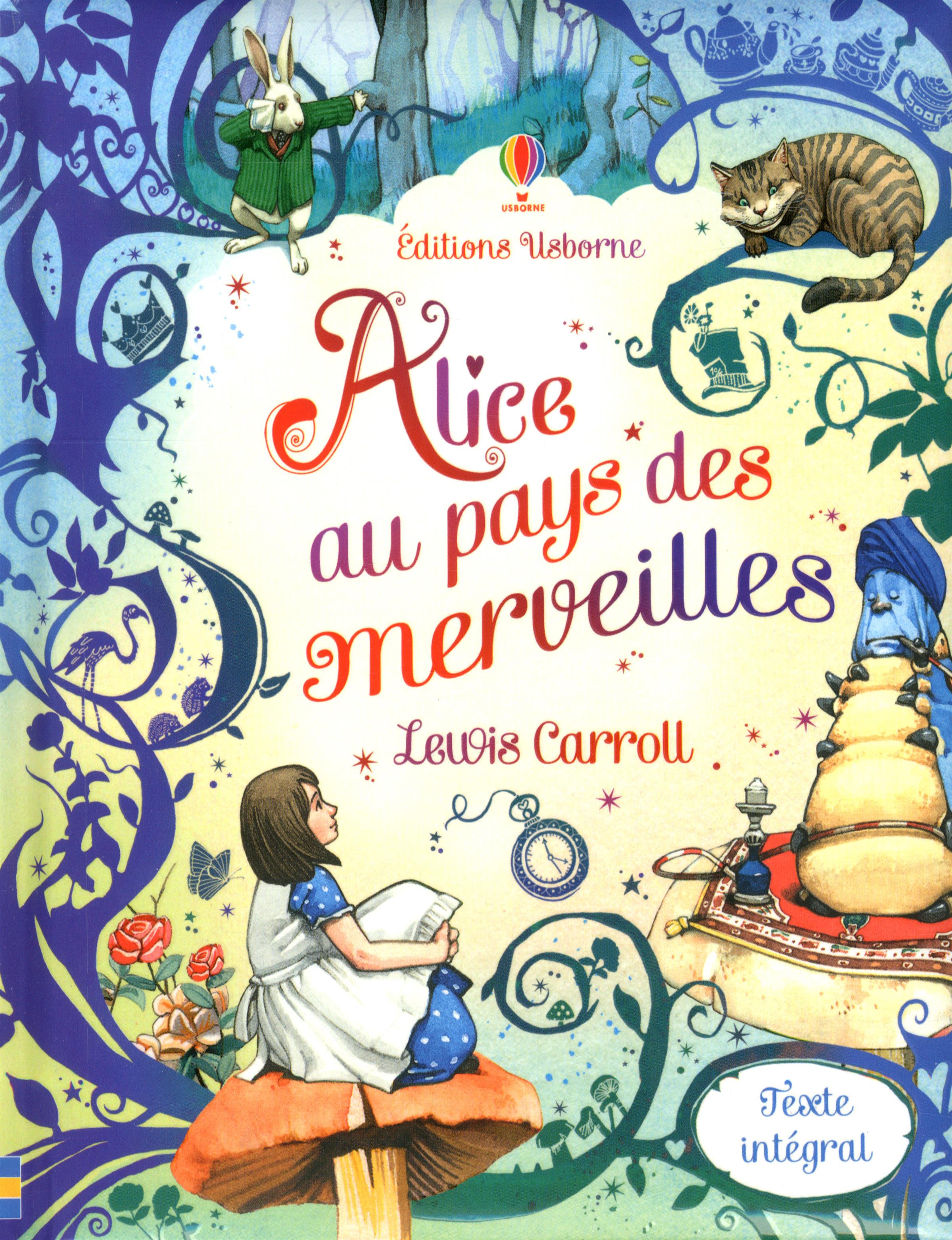 Couverture Livre Alice Au Pays Des Merveilles Livre Alice au pays des merveilles - Texte intégral | Messageries ADP