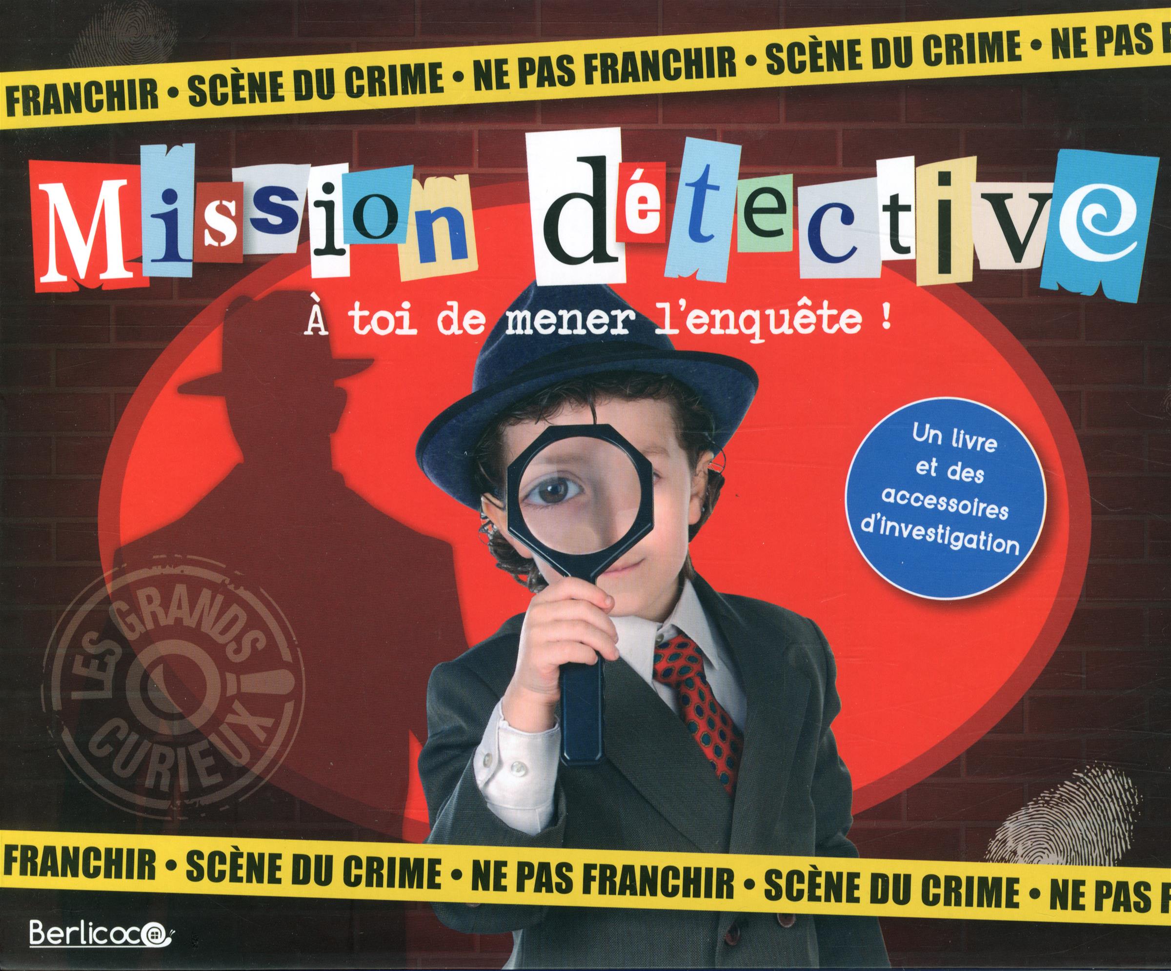 Livre Coffret Mission détective À toi de mener l'enquête ! Messageries ADP