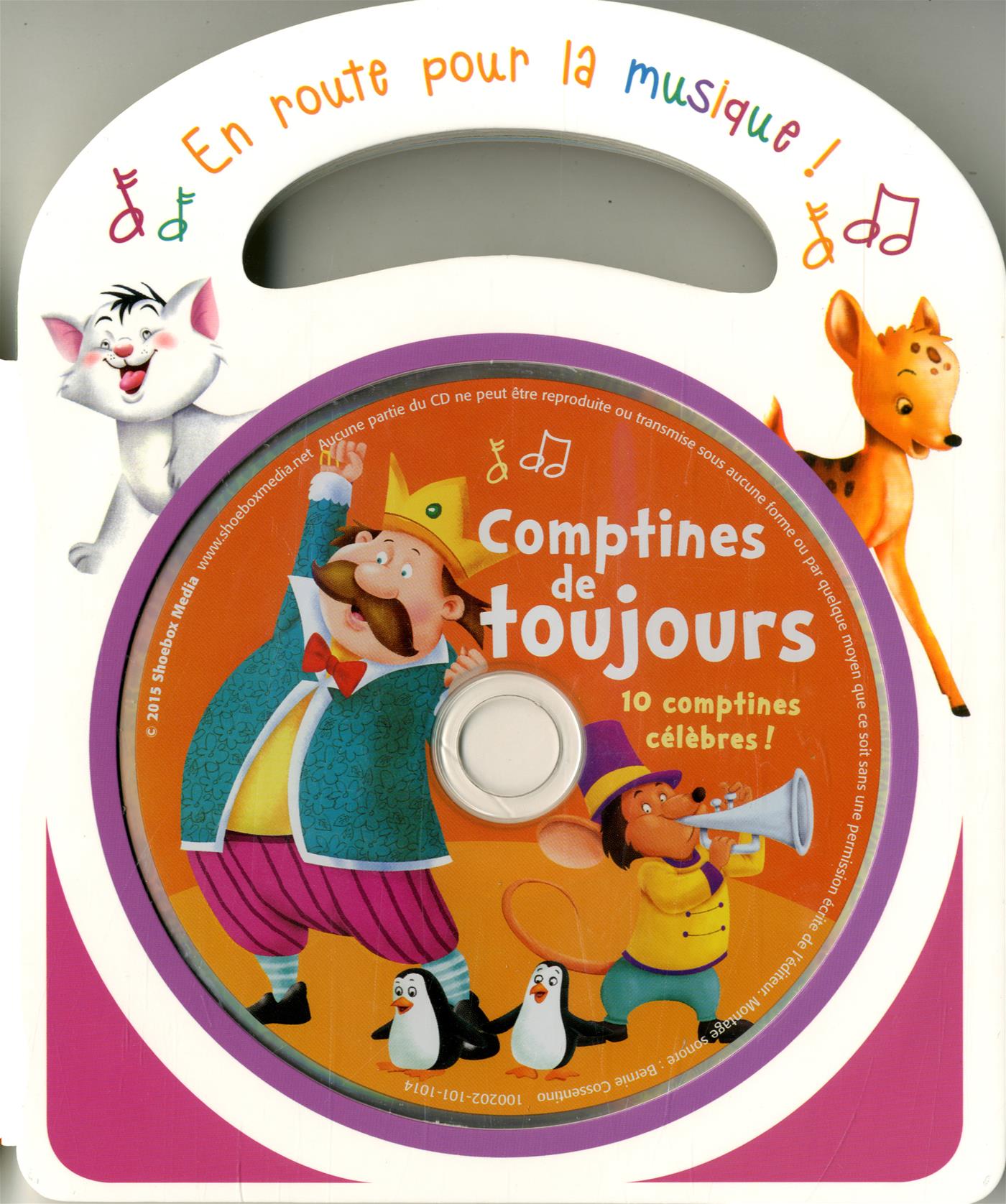 Livre Comptines de toujours - 10 comptines célèbres ! (+ CD ...