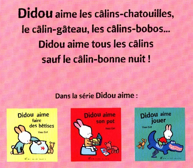 Livre Didou Aime Les Calins Messageries Adp