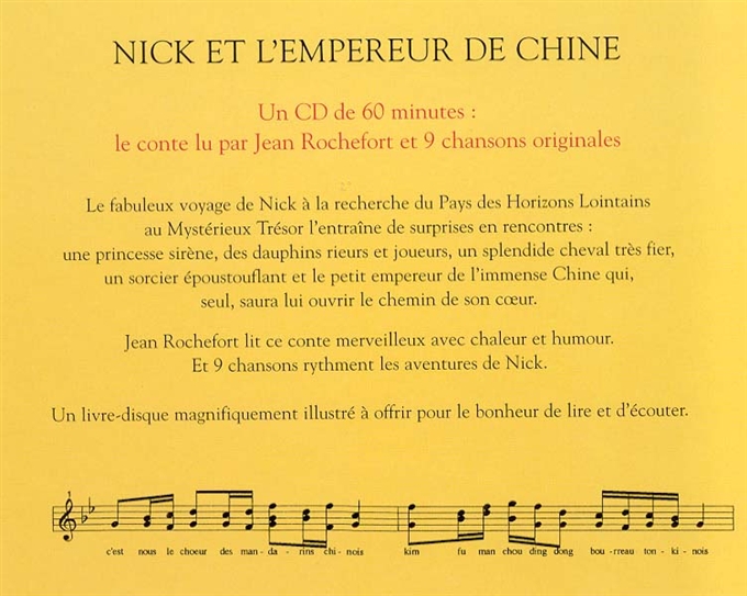  Nick et l'Empereur de Chine - Lauriol, Thérèse, Boucher, Michel  - Livres