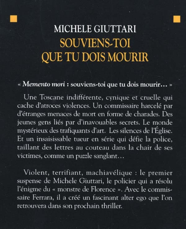 Livre Souvienstoi que tu dois mourir Messageries ADP