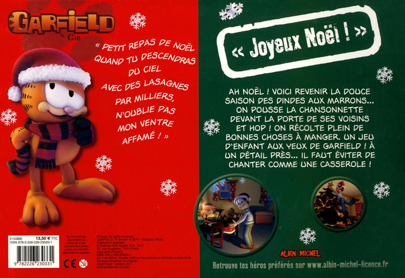 Livre Coffret - Garfield & Cie - Joyeux Noël ! - Avec une peluche et un livre  Messageries ADP