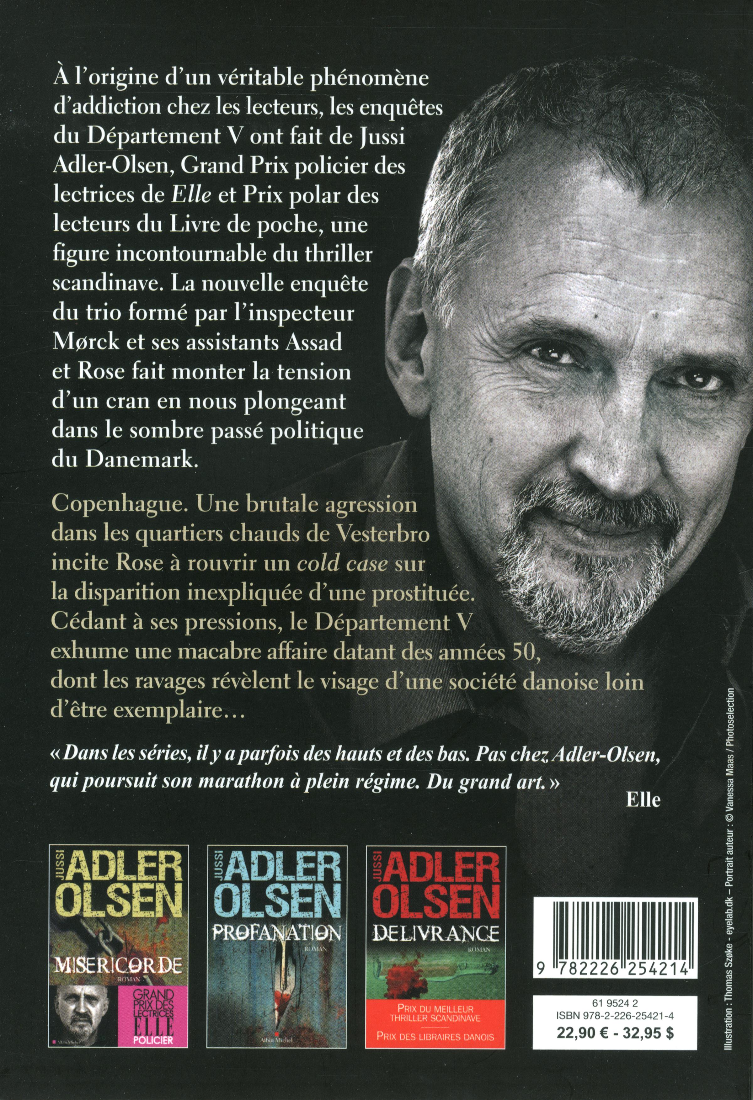 Les Enquêtes Du Département V Livres Livre Dossier 64 - Les enquêtes du Département V | Messageries ADP