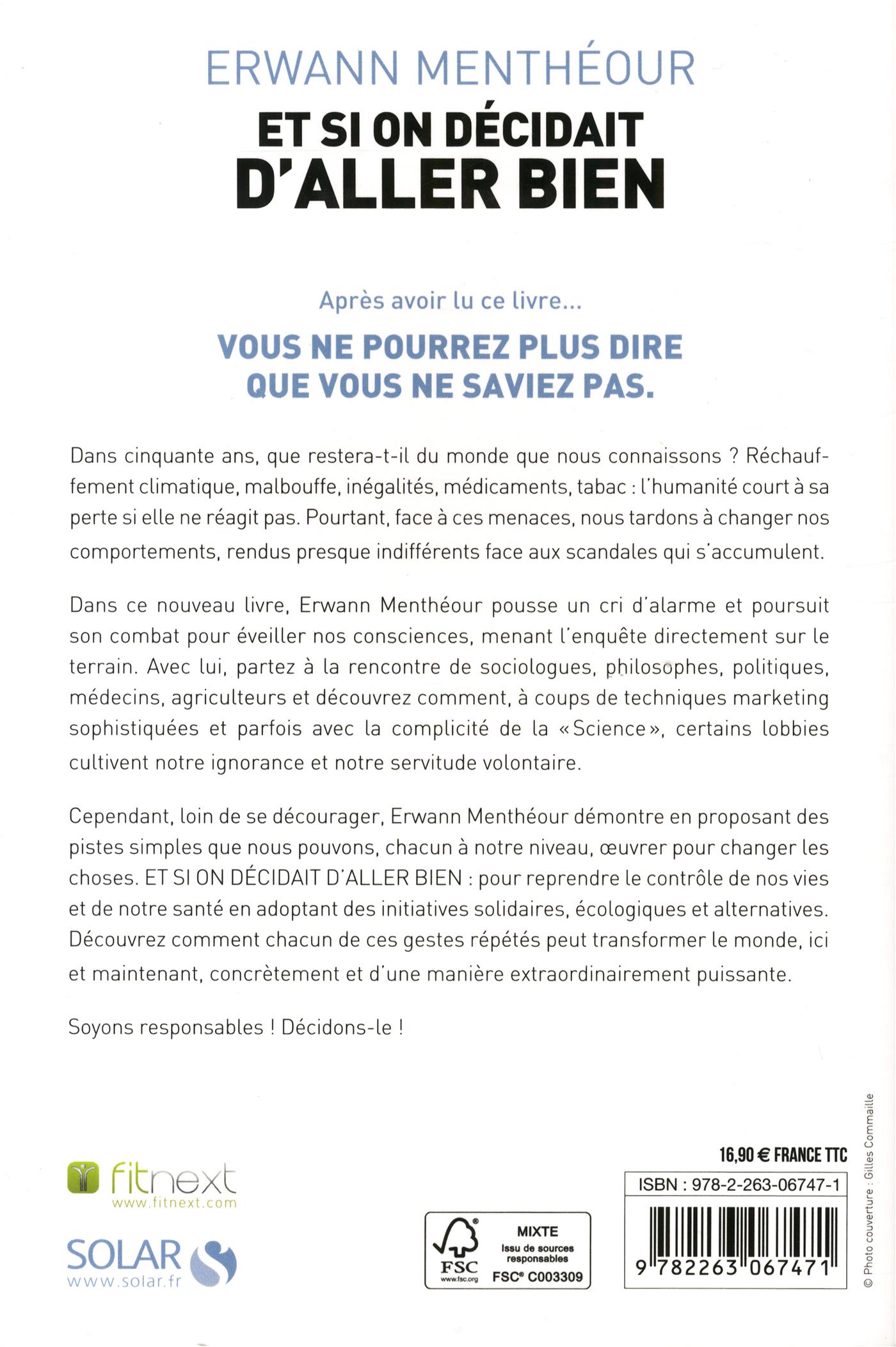Résultat de recherche d'images pour "livre et si on décidait d'aller bien"