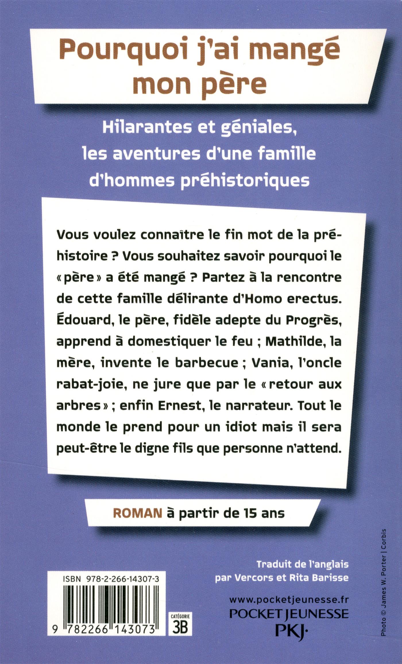 Pourquoi J Ai Mangé Mon Père Nombre De Pages