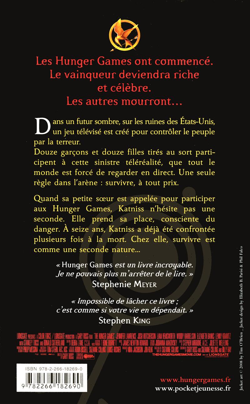 Livre HUNGER GAMES T1 Messageries ADP