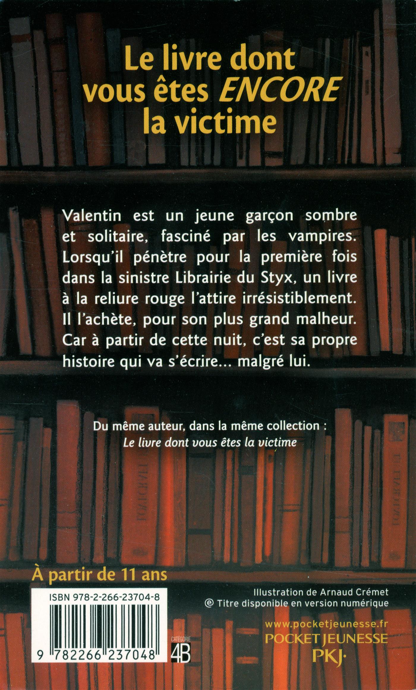 Le livre dont vous êtes la promo victime