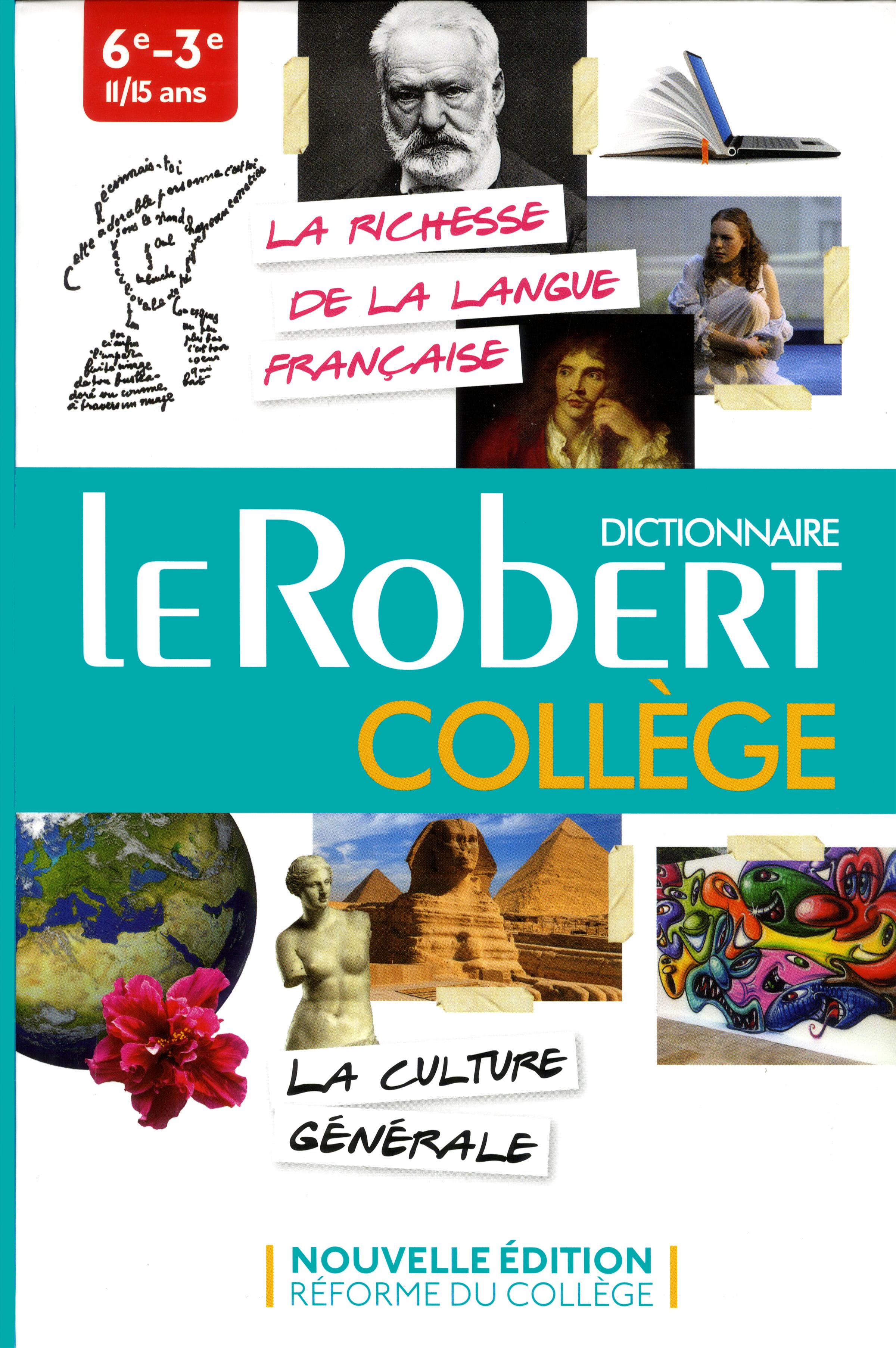 Livre Le Robert Collège - Dictionnaire 11-15 Ans | Messageries ADP