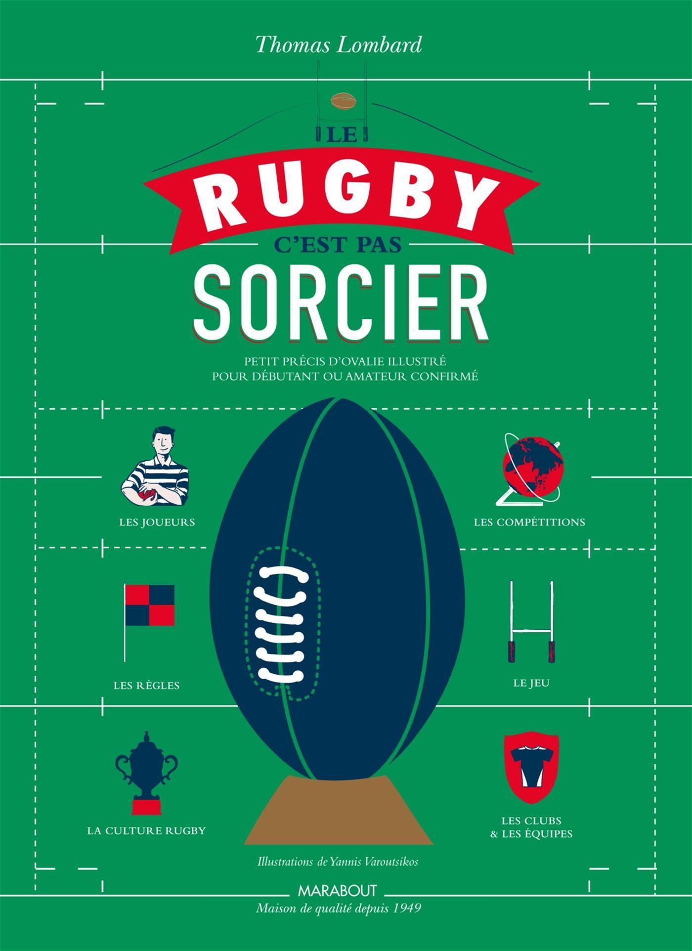 Livre RUGBY CEST PAS SORCIER | Messageries ADP