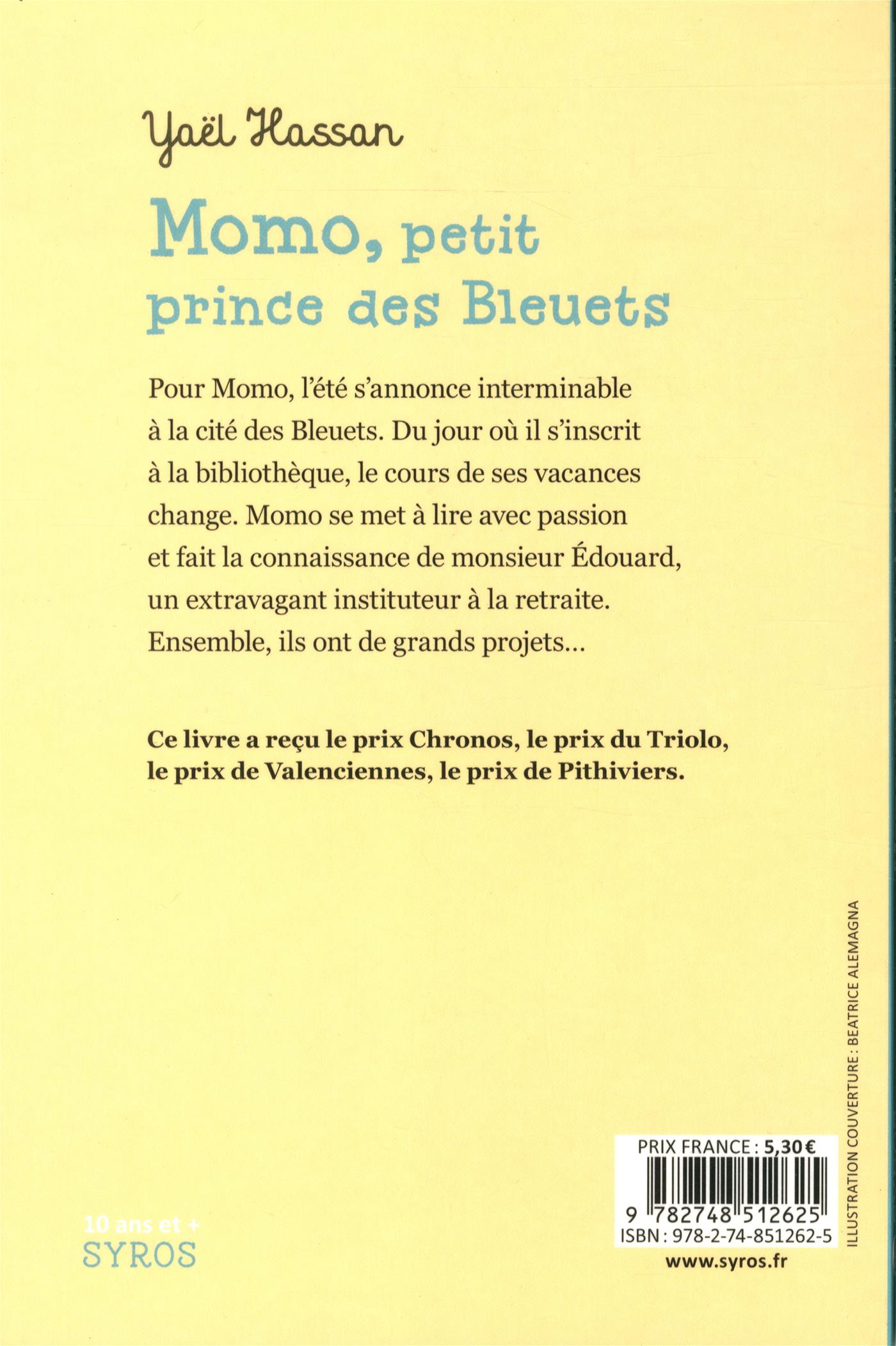 Momo Petit Prince Des Bleuets Exercices 6ème