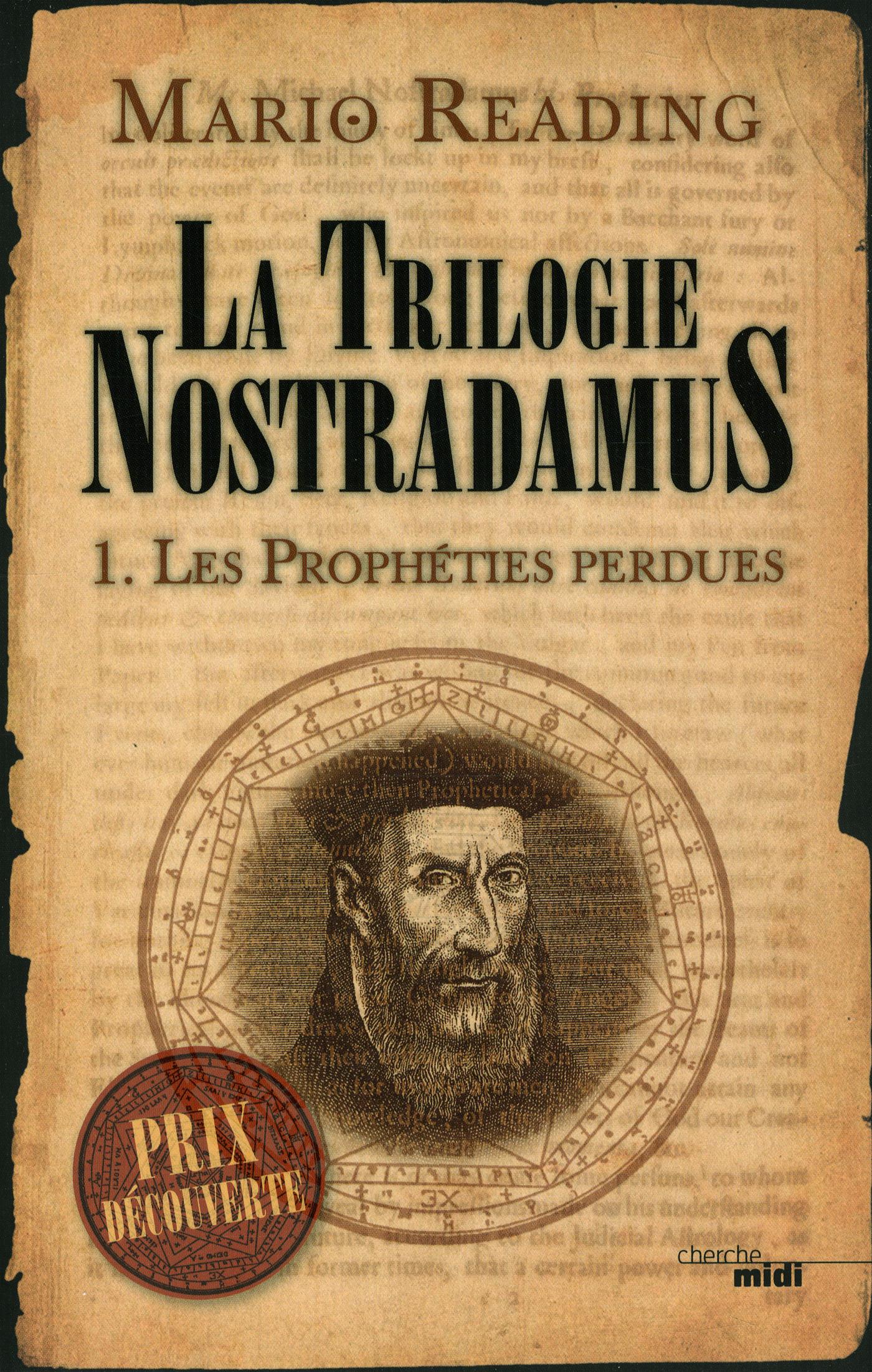 Livre La Trilogie Nostradamus - Tome 1 - Les Prophéties Perdues ...