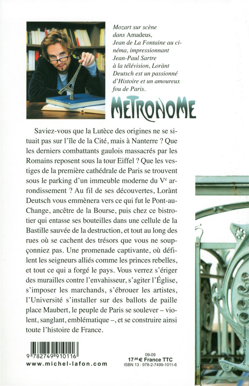 Métronome L Histoire De France Au Rythme Du Métro Parisien Livre Métronome - L'Histoire de France au rythme du métro parisien