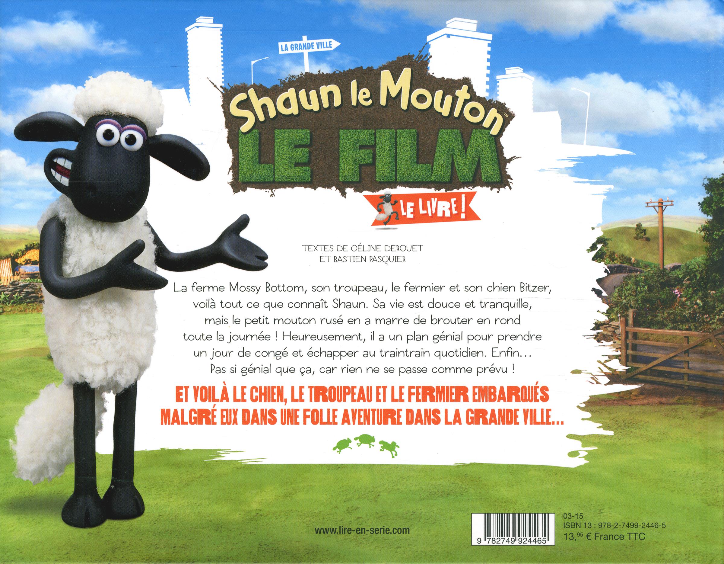 Livre Shaun le mouton Le film Le livre ! Messageries ADP