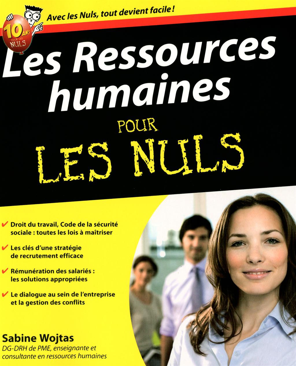 Livre Les ressources humaines pour les Nuls | Messageries ADP
