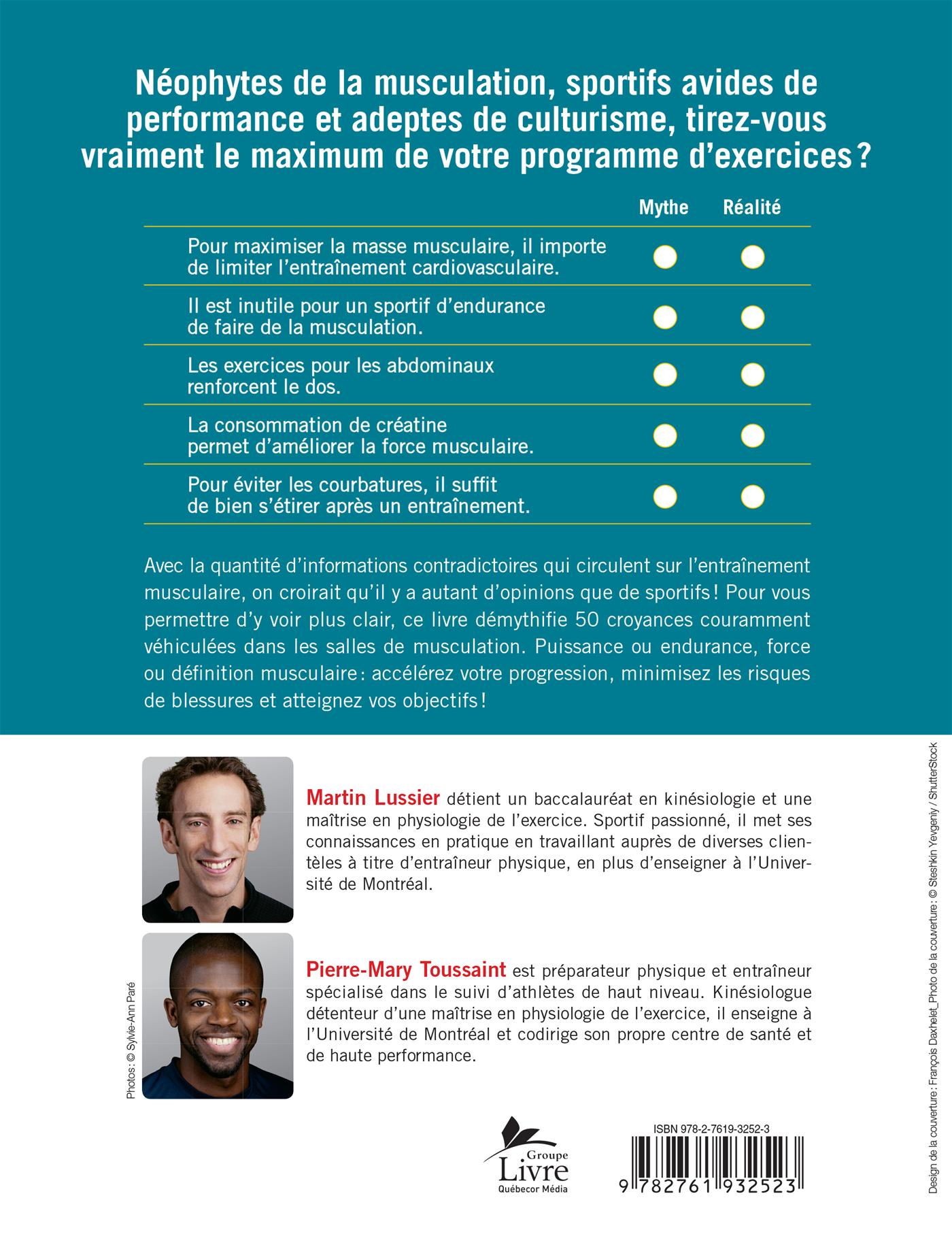Livre Numérique epub Mythes et réalités sur la musculation — free download