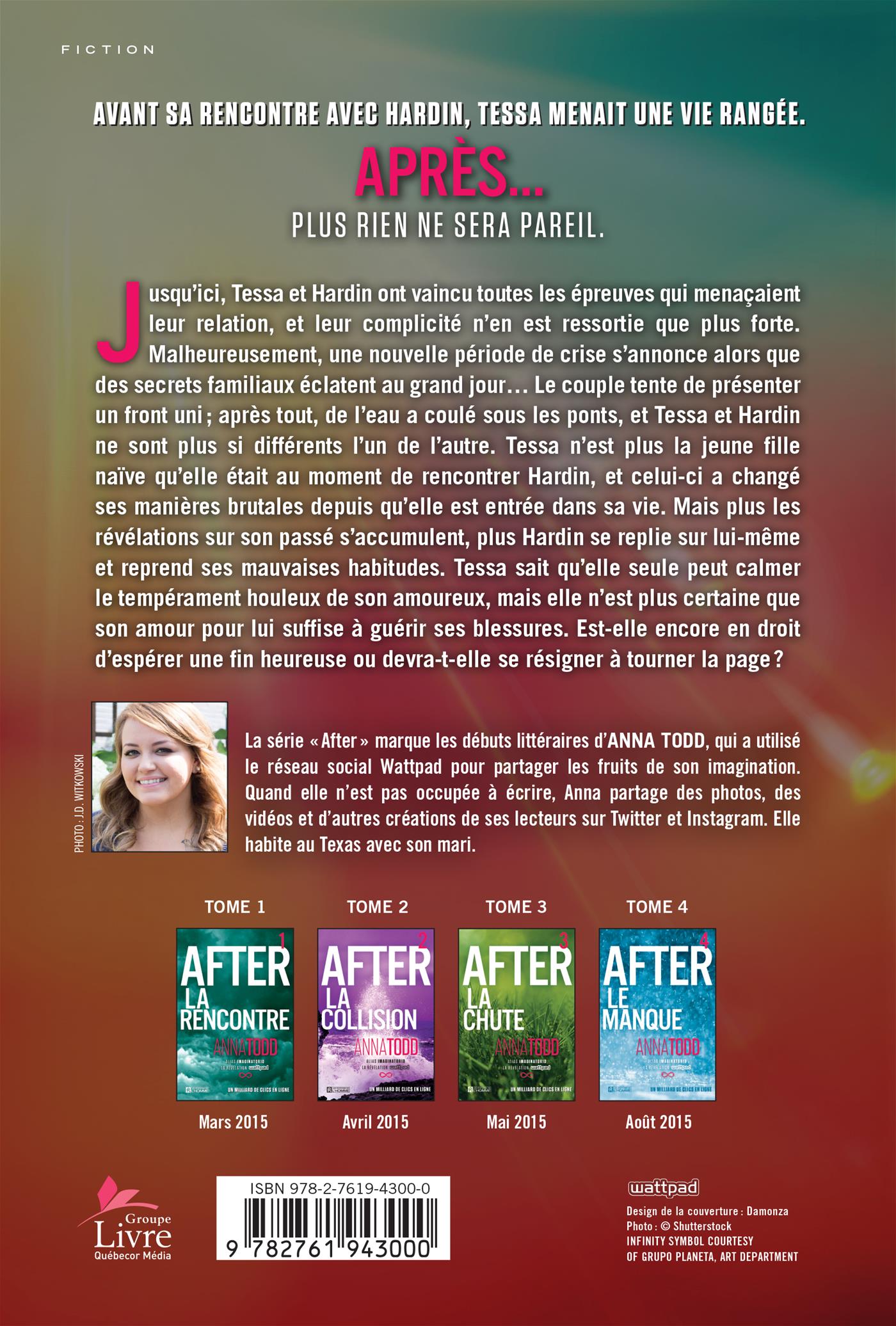 Livre After - Tome 5 - L'éternité