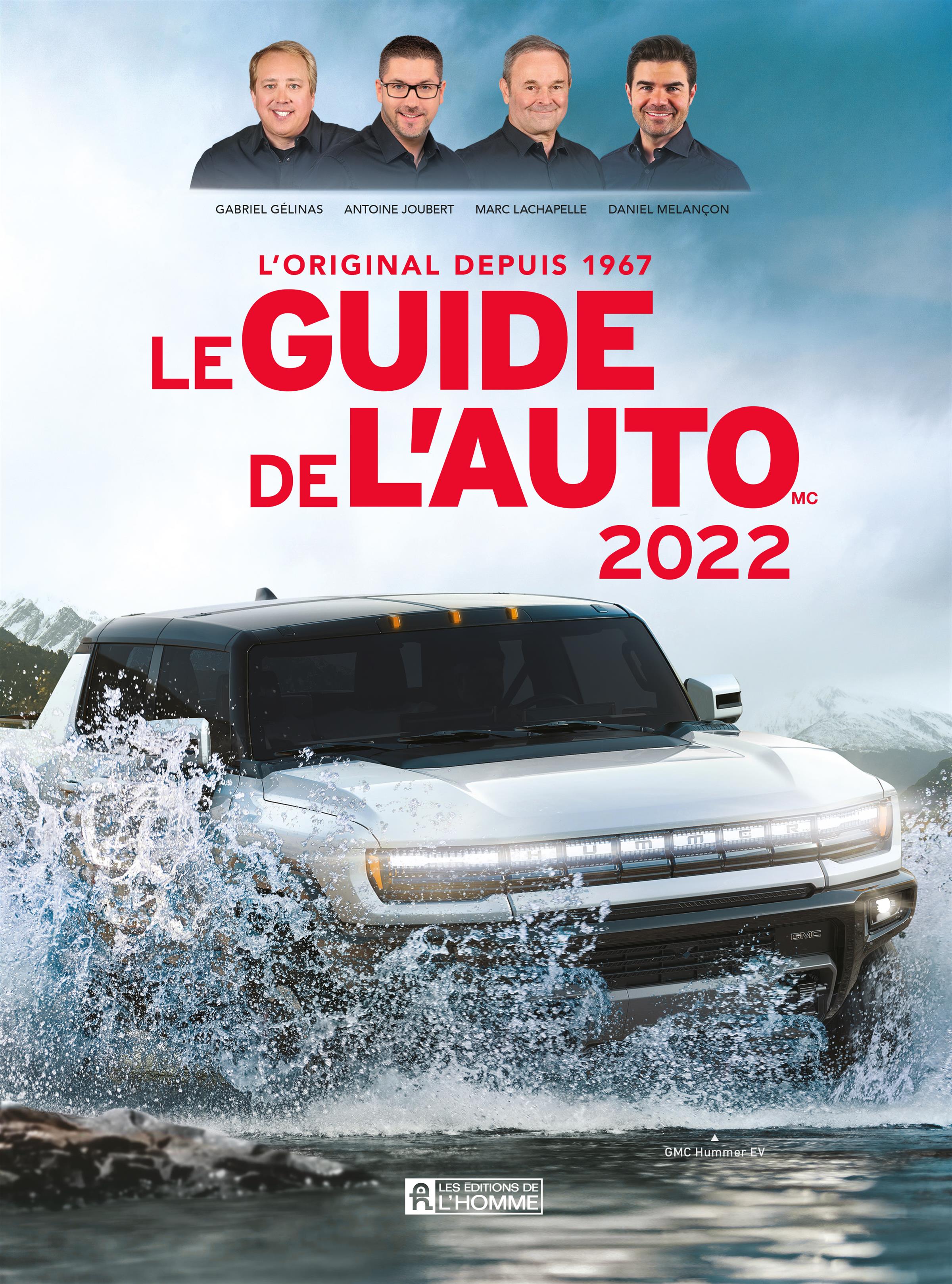 Livre Le Guide de l'auto 2022 Les Éditions de l'Homme