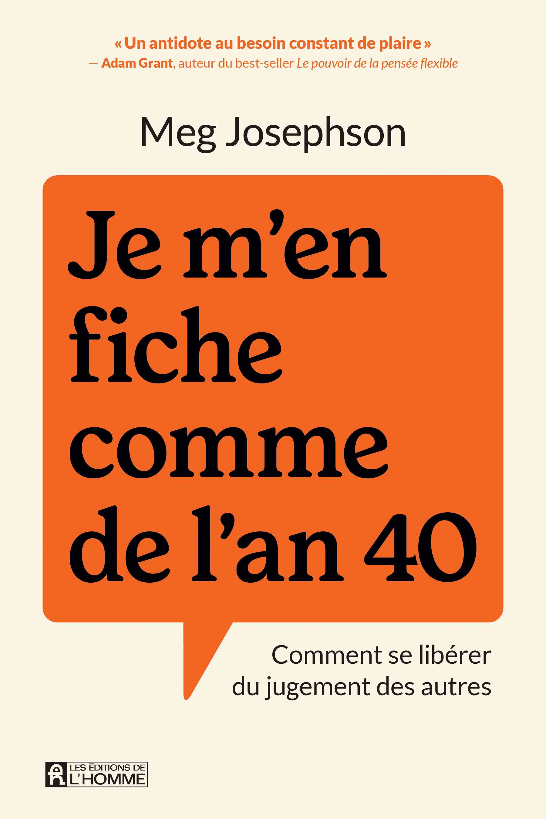 S’EN MOQUER COMME DE L’AN QUARANTE