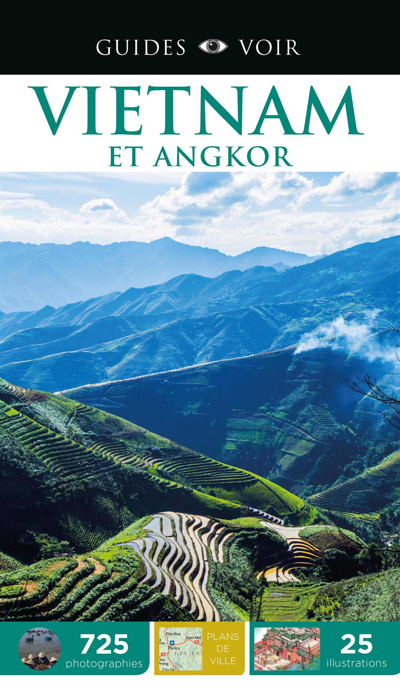 Livre Guides Voir Vietnam et Angkor Messageries ADP