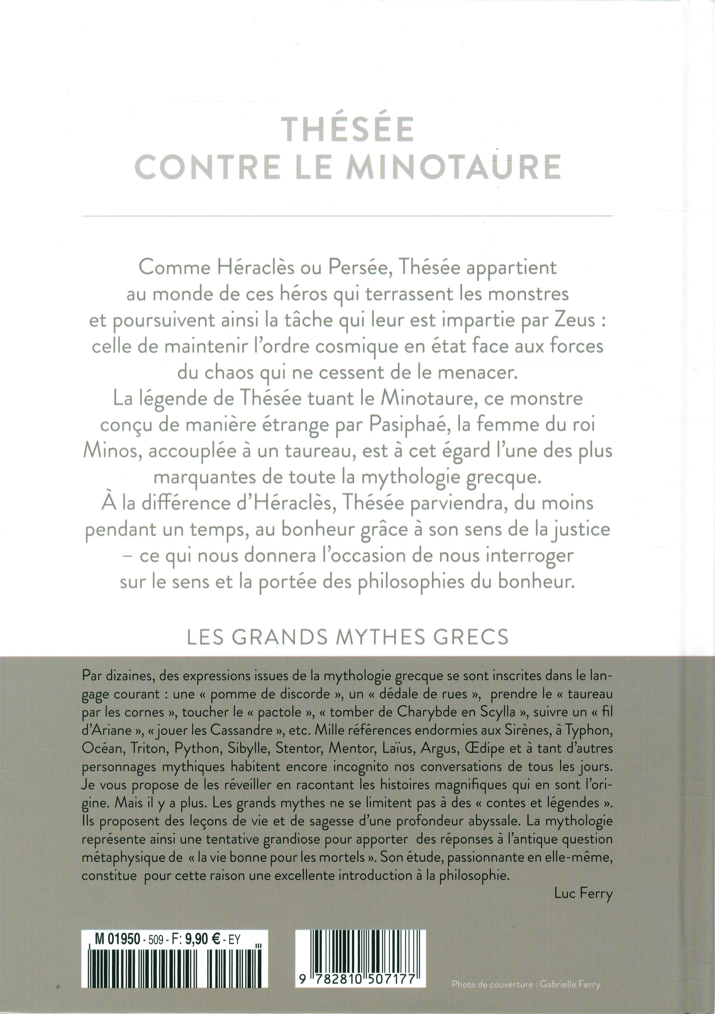 Thésée Et Le Minotaure Texte 6ème
