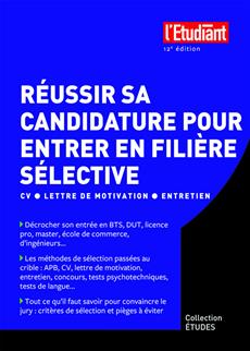 Résultat de recherche d'images pour "réussir sa candidature pour entrer en filière sélective"