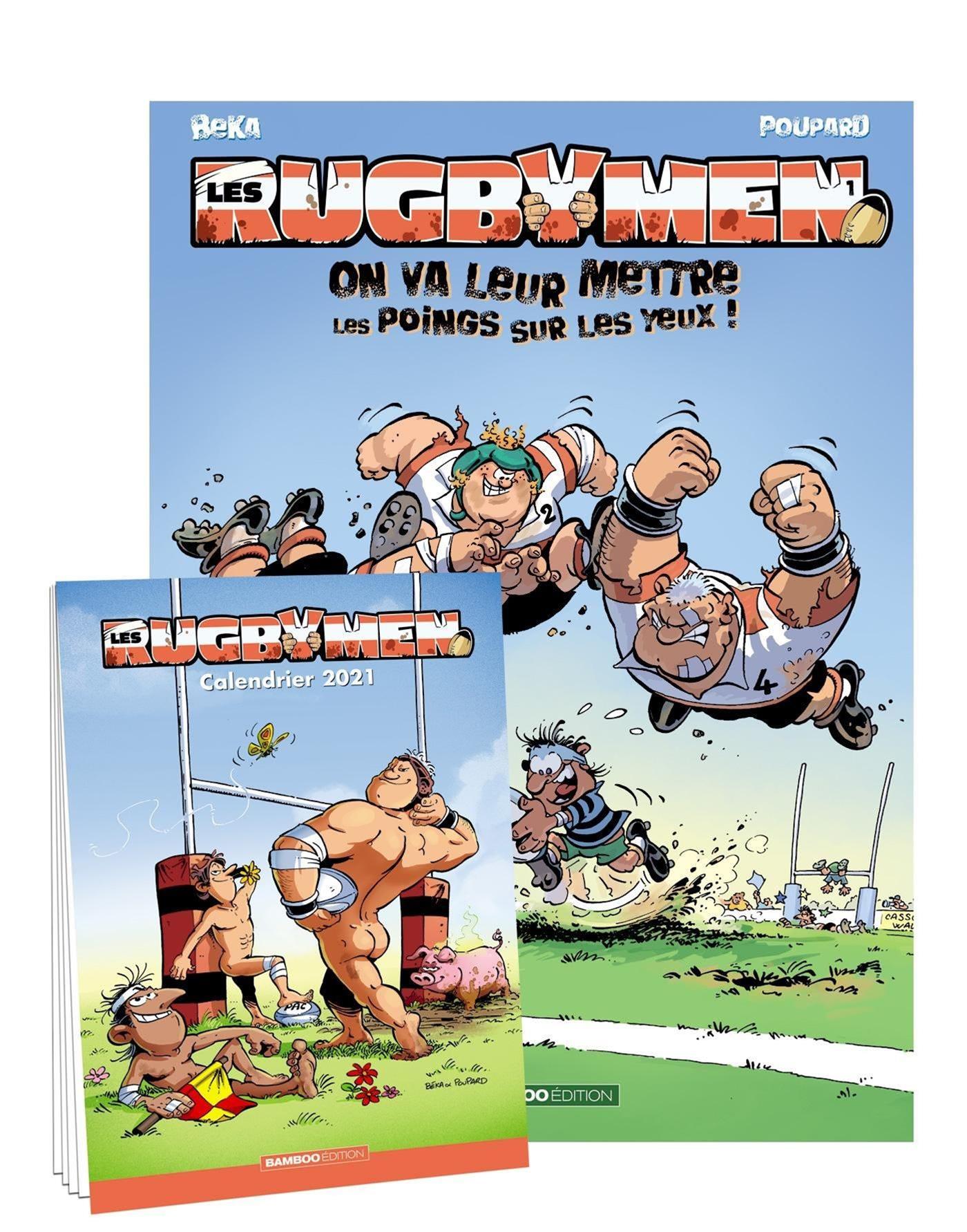 Livre Rugbymen T01 -Les + Calendrier 2021 | Messageries ADP