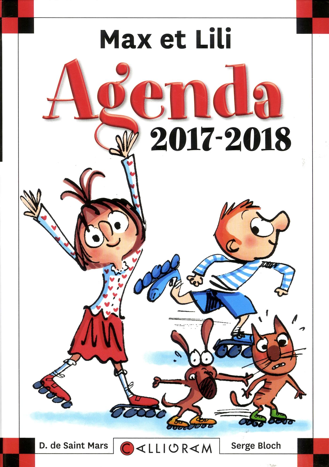 Agenda scolaire Max et Lili 2023-2024