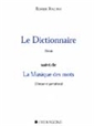 Le Dictionnaire - La Musique des mots