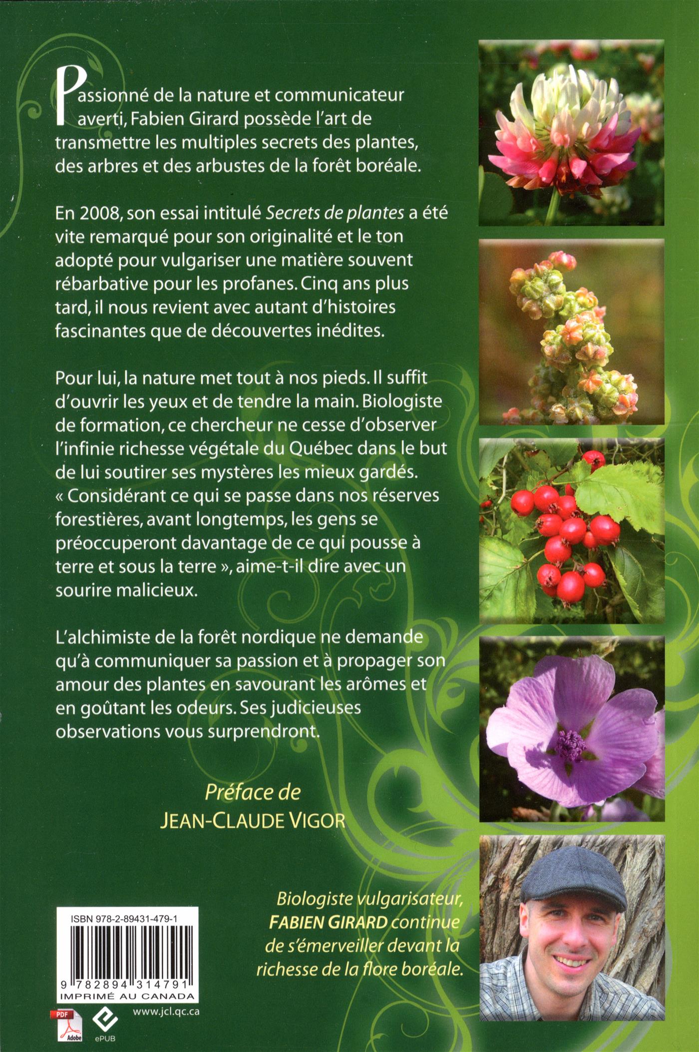 Livre Secrets De Plantes 2 | Messageries ADP