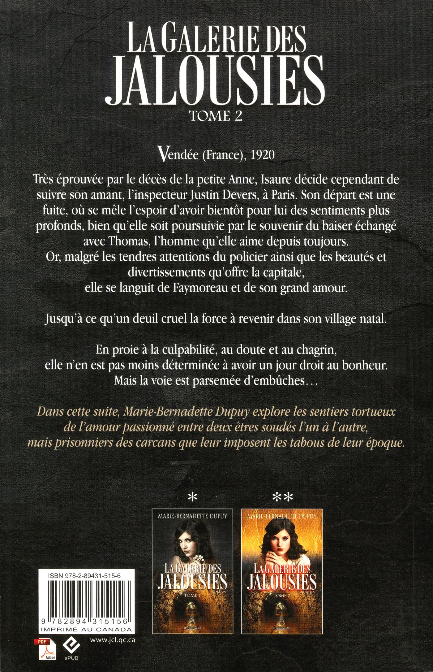 Livre La galerie des jalousies Tome 2 Messageries ADP Livre La galerie des jalousies Tome 2 Messageries ADP