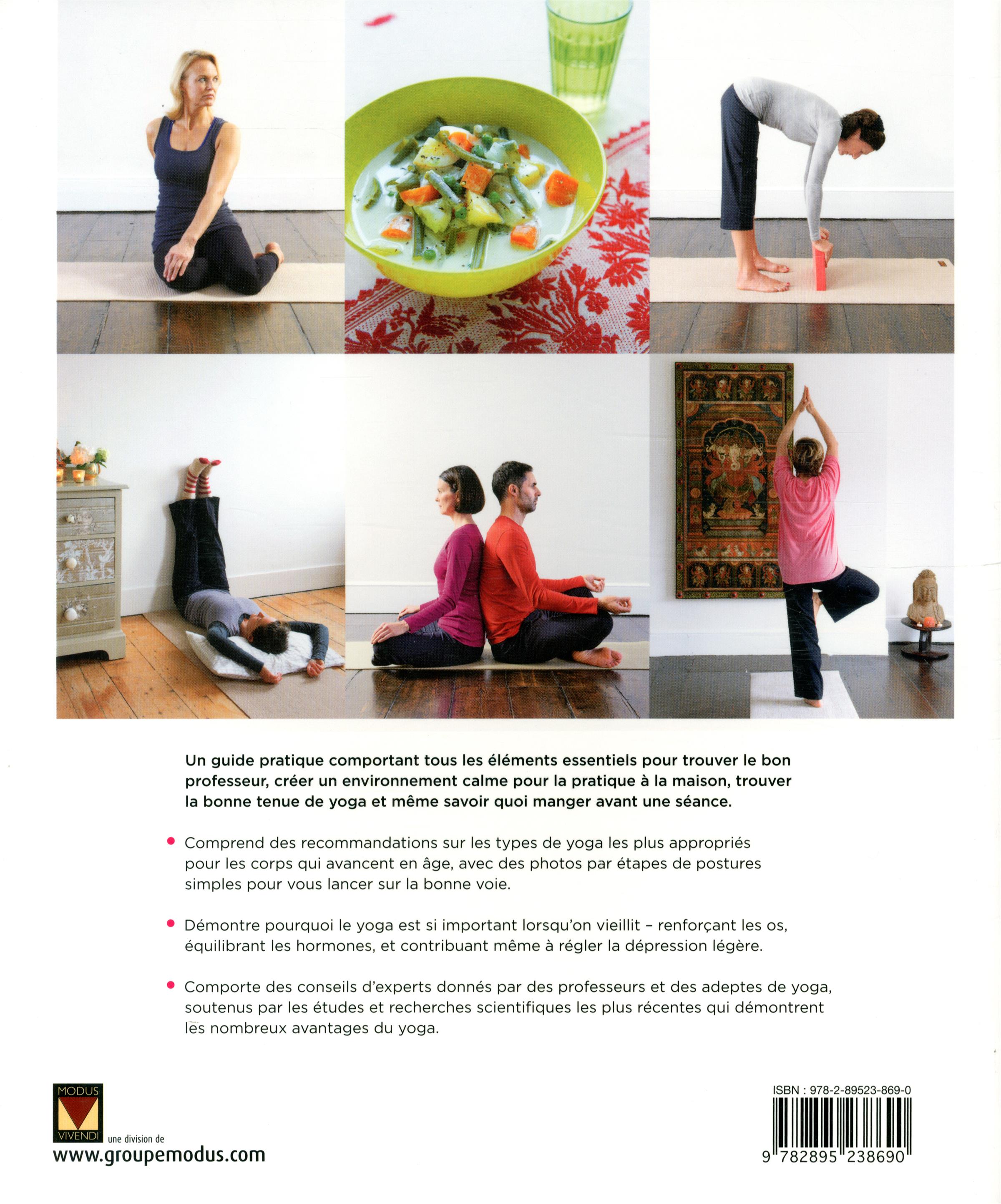 Livre Yoga - Vitalité, souplesse et équilibre à 40 ans et plus ...