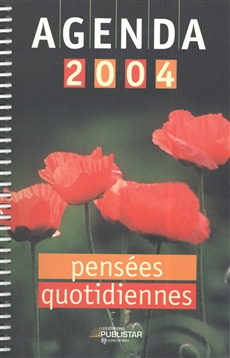 Agenda 2004 - Pensées quotidiennes