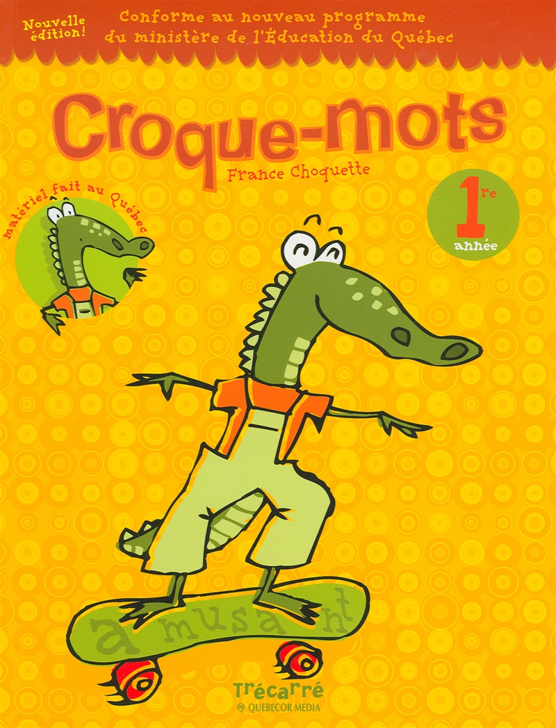 Se Croque Avec Le Poireau Mots Croisés Livre Croque-mots 1ère année | Messageries ADP