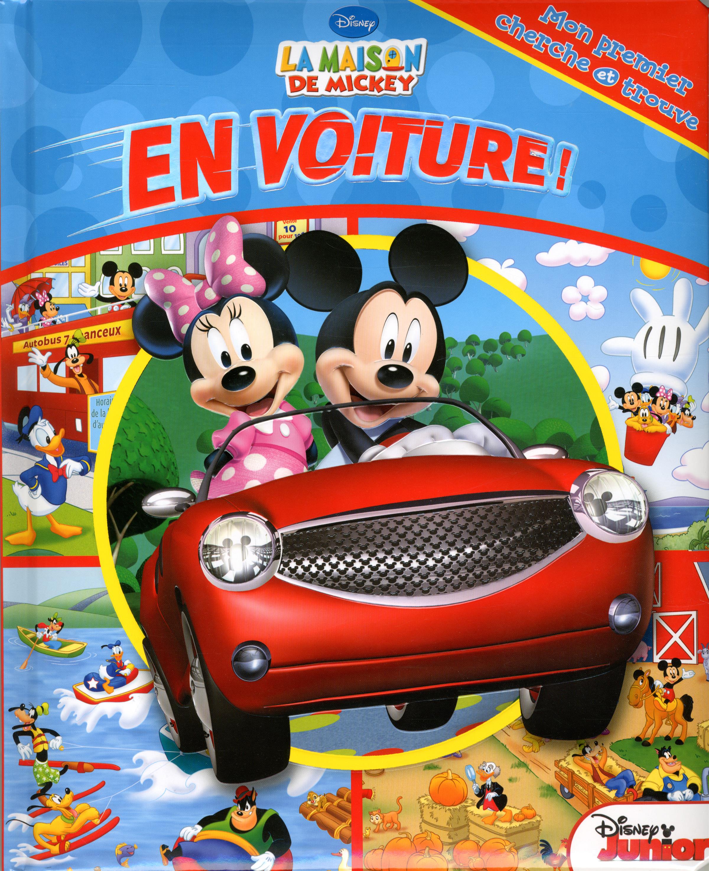 Livre La maison de Mickey - En voiture !