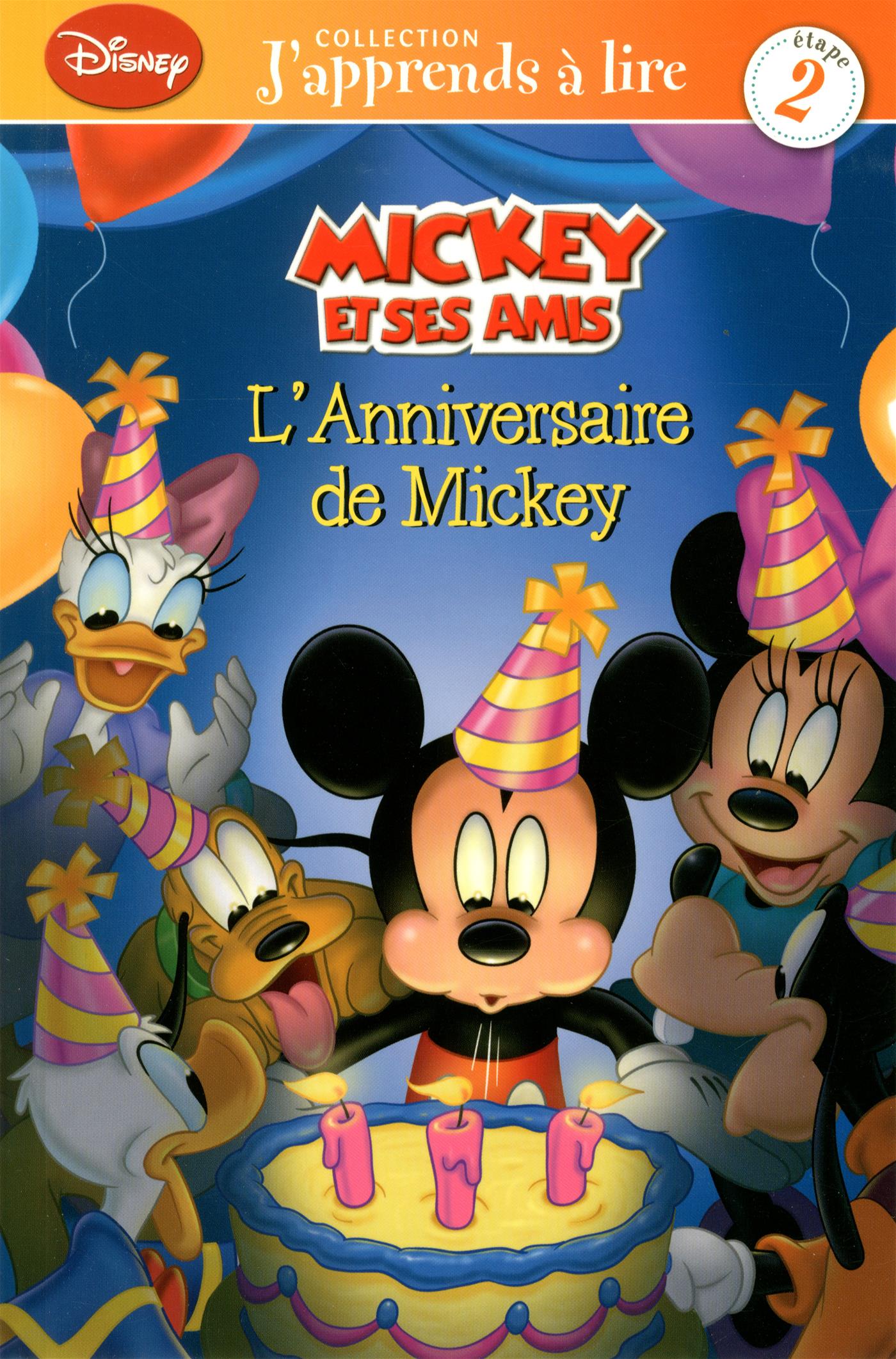 Livre L Anniversaire De Mickey Messageries Adp