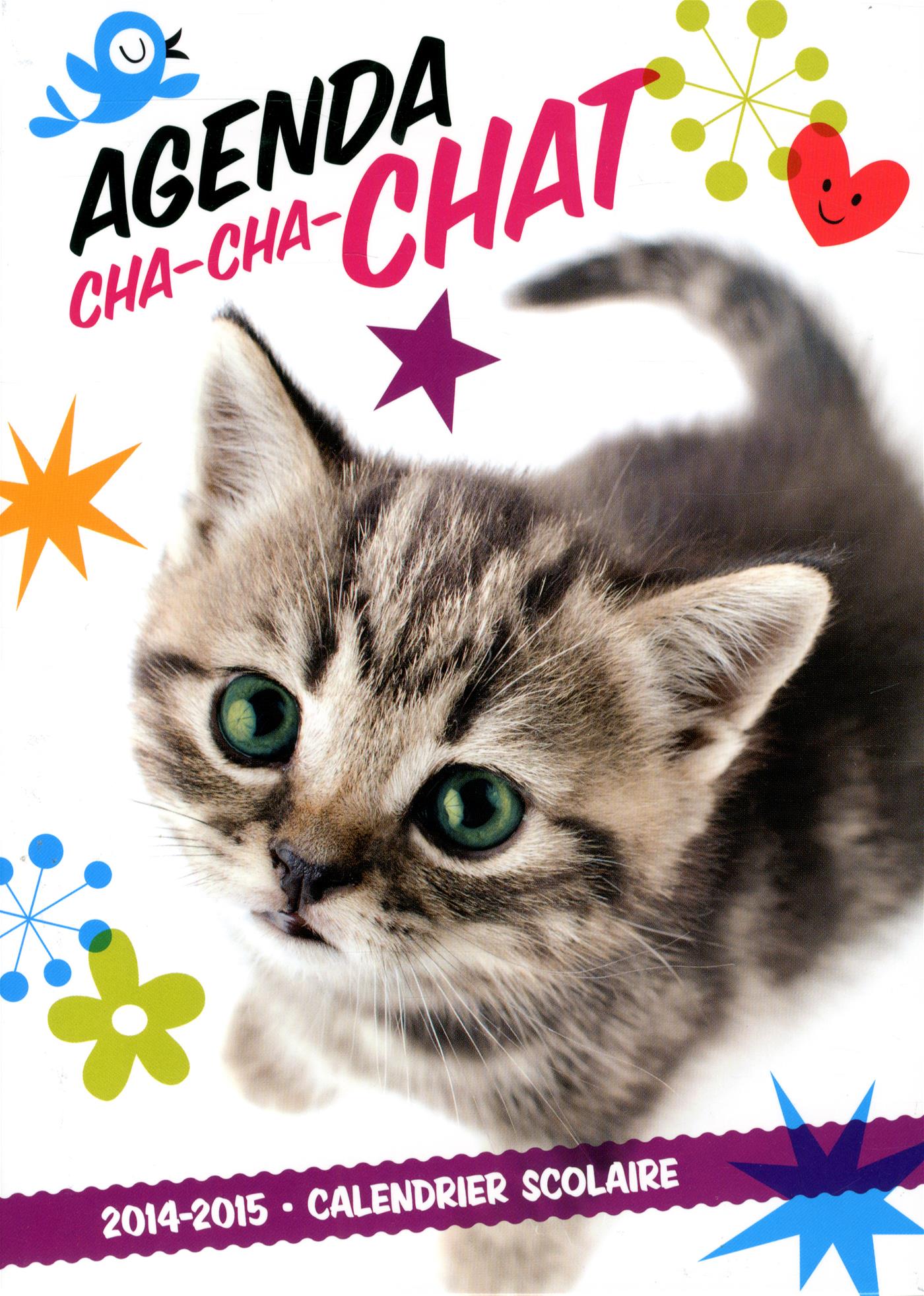 Livre Agenda Cha Cha Chat 14 15 Calendrier Scolaire Messageries Adp