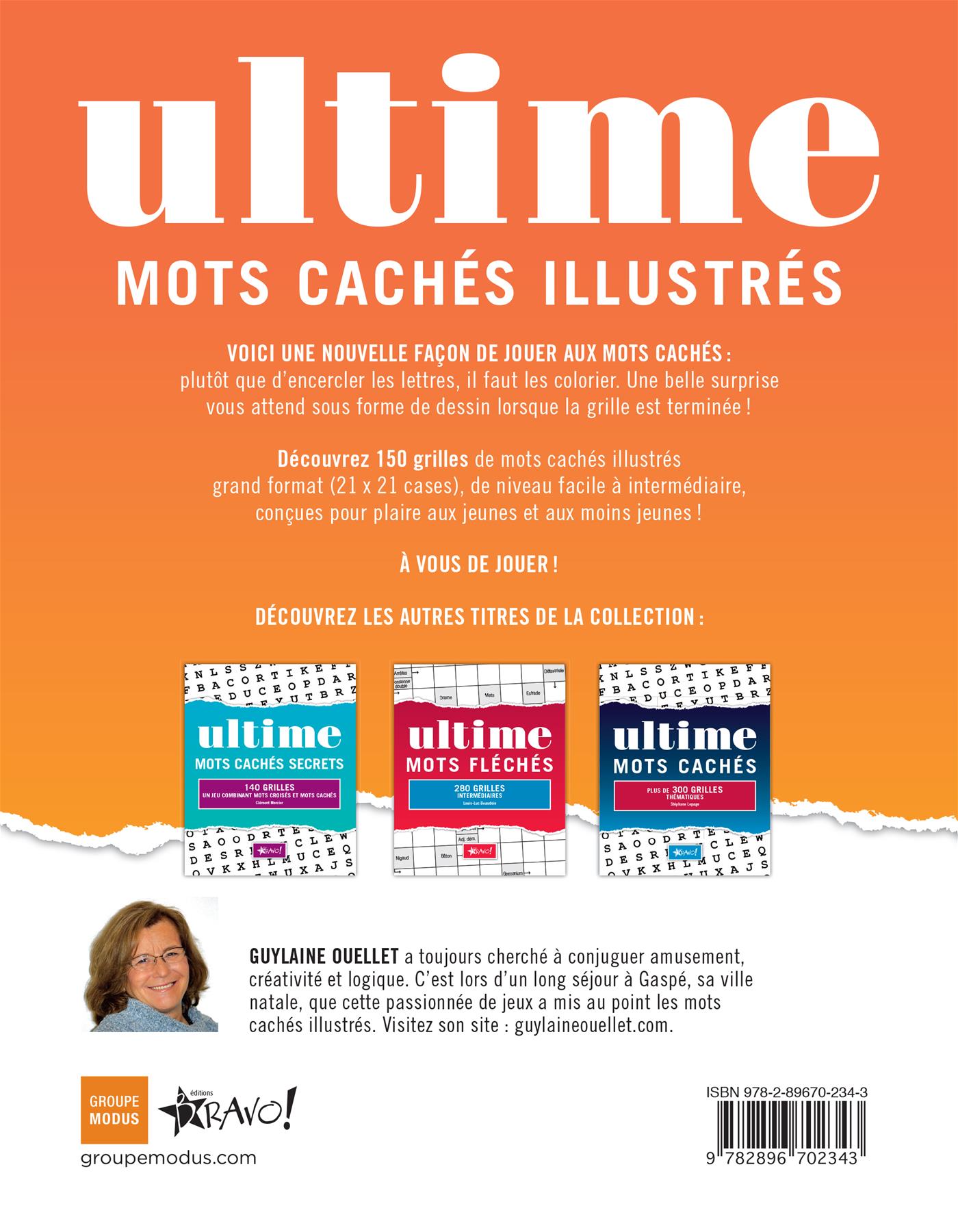 Livre Ultime Mots Caches Illustres 150 Grilles Messageries Adp