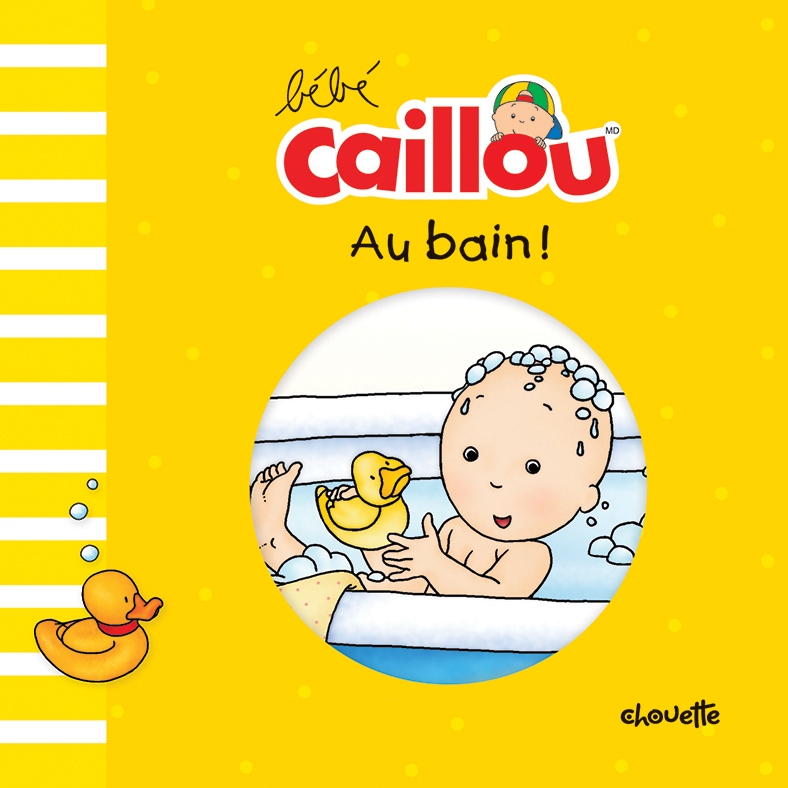 Livre Bebe Caillou Au Bain Livre De Bain Messageries Adp