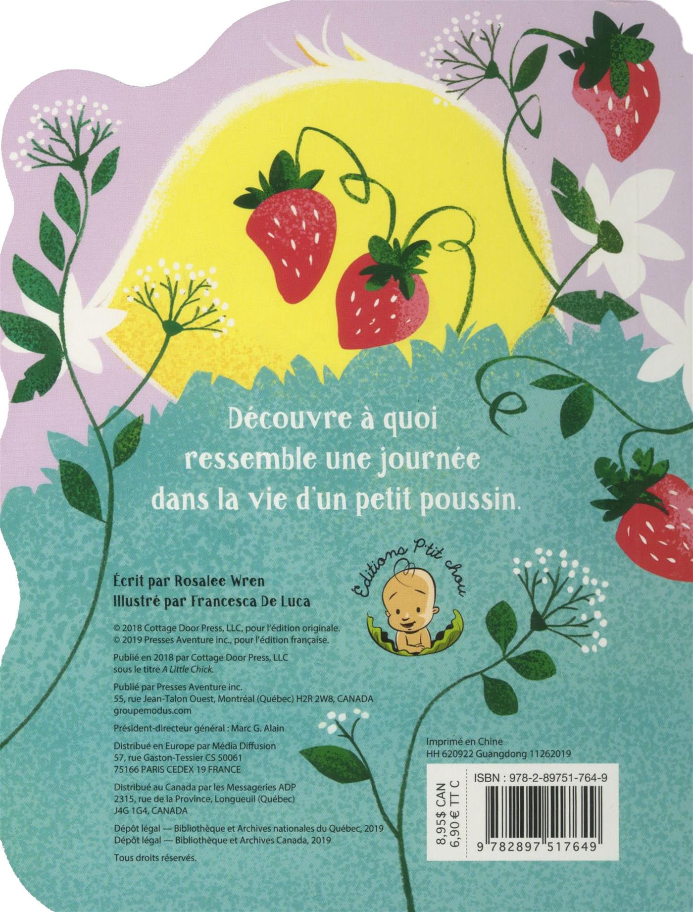 Livre Petit poussin | Messageries ADP