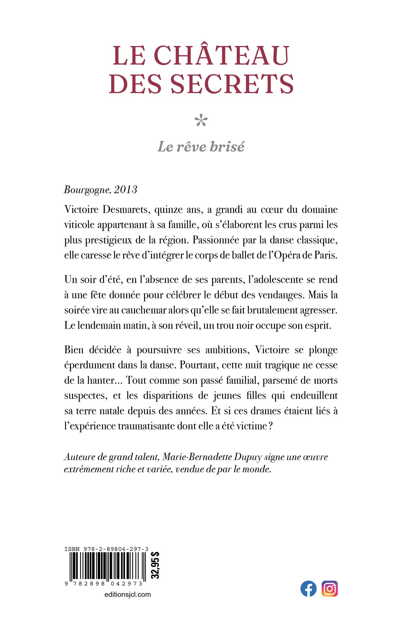 Livre Le Château Des Secrets Tome 1 Le Rêve Brisé Messageries Adp
