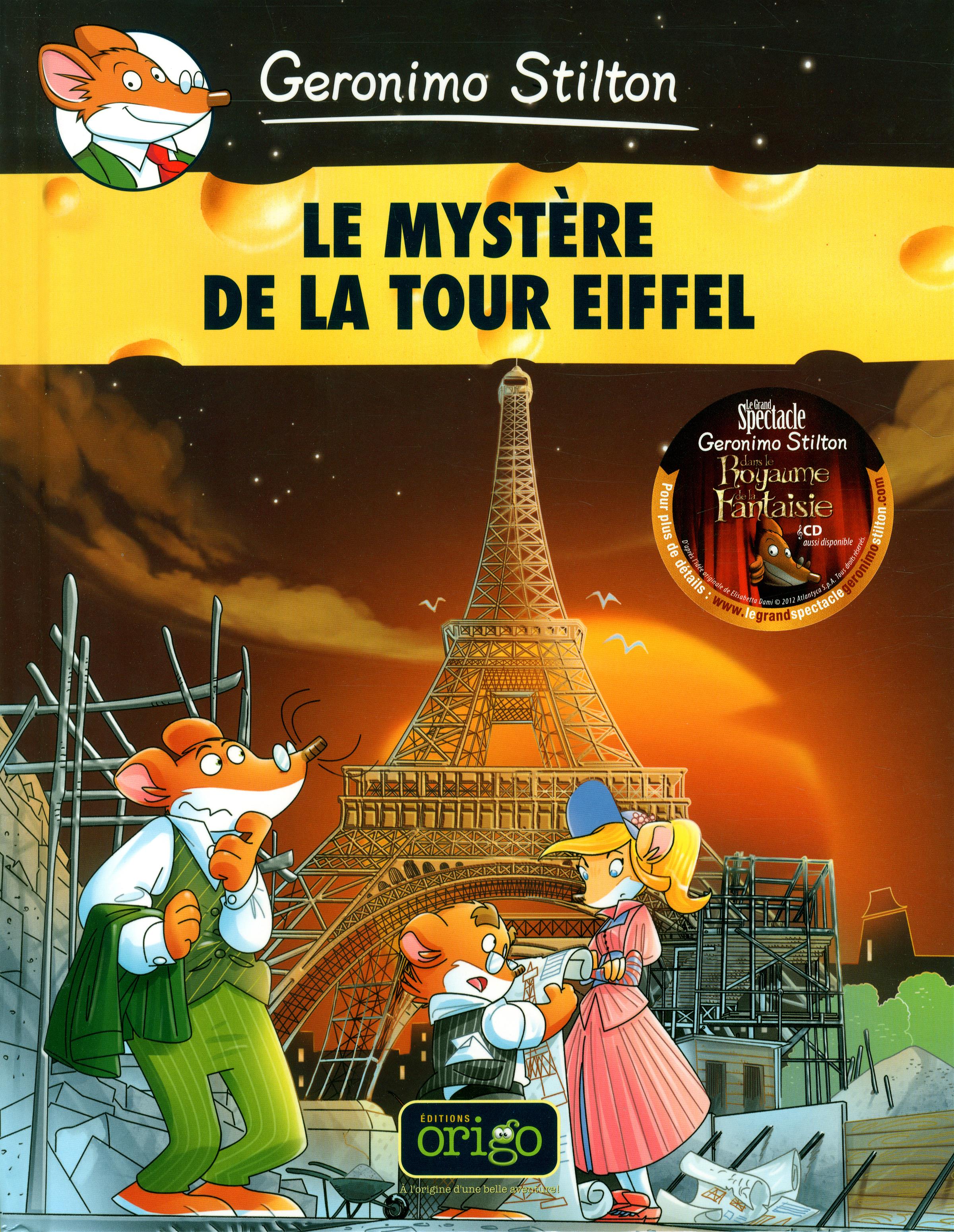 Livre Le Mystère De La Tour Eiffel N° 11 Messageries Adp