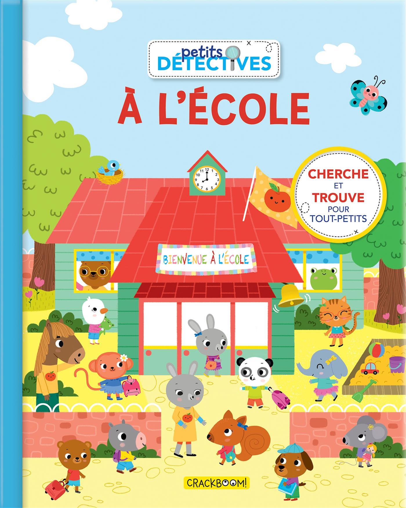 Livre Petits  d tectives  l cole Cherche et trouve 