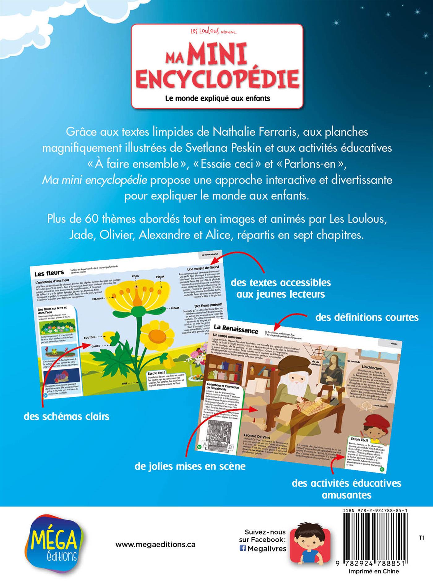 Livre Ma Mini Encyclopédie - Le Monde Expliqué Aux Enfants ...