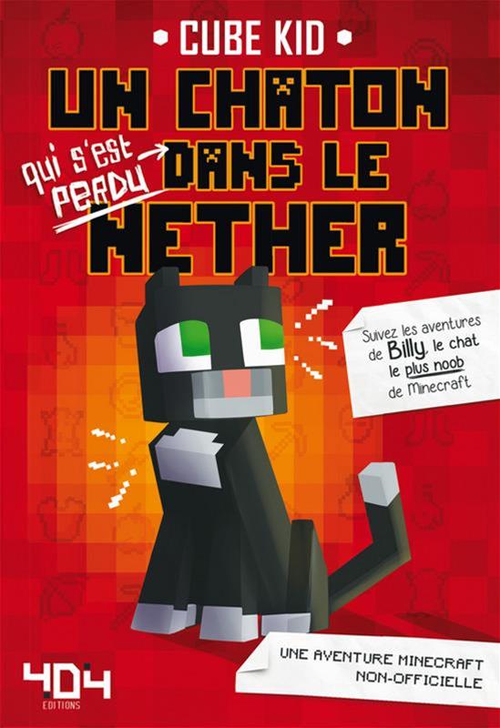 Livre Un chaton qui s'est perdu dans le Nether - Une 